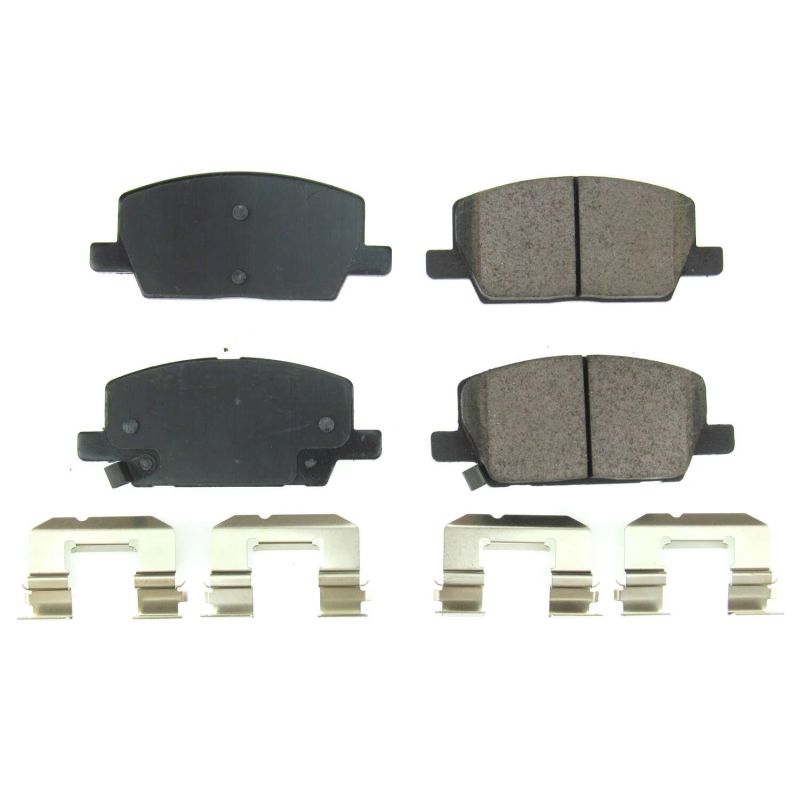 PSB Z17 Evolution Brake Pads - Power Stop 2019 Buick Encore Front Z17 Evolution Ceramic Brake Pads w/Hardware