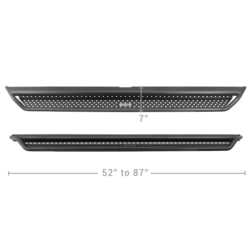 GOR Dom Extreme D1 - Go Rhino Dominator Extreme D1 Side Steps - Tex Blk - 80in