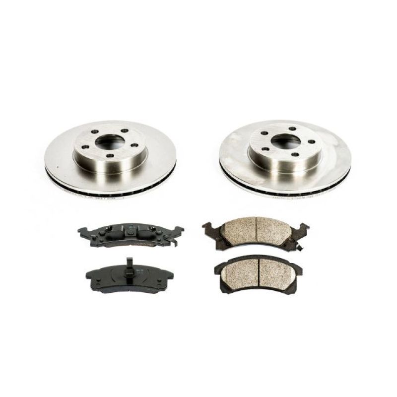 PSB Autospecialty Kit - Power Stop 90-98 Buick Skylark Front Autospecialty Brake Kit