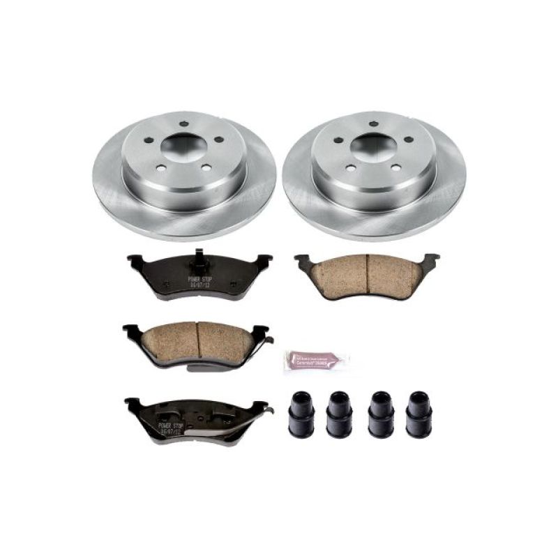 PSB Autospecialty Kit - Power Stop 01-07 Chrysler Town & Country Rear Autospecialty Brake Kit