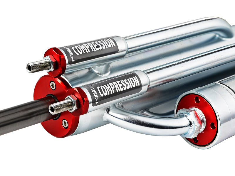 AFE Shock/Bump Stop Kits - aFe Sway-A-Way 2.5 Bypass Shock 3-Tube w/ Piggyback Res. Left Side - 8in Stroke