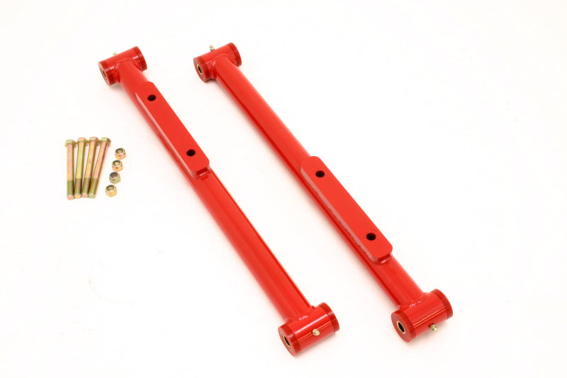 BMR Control Arms - BMR 91-96 B-Body Non-Adj. STD. Length Lower Control Arms (Polyurethane) - Red