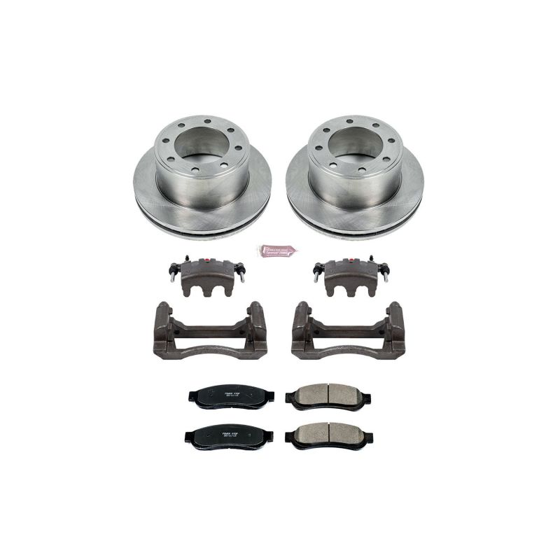 PSB Autospecialty Caliper - Power Stop 10-12 Ford F-350 Super Duty Rear Autospecialty Kit w/Cals