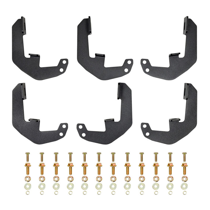 WES Running Boards - Outlaw - Westin 19-25 Chevrolet/GMC Silverado/Sierra 1500 CC Outlaw Drop Running Boards - Tex. Blk