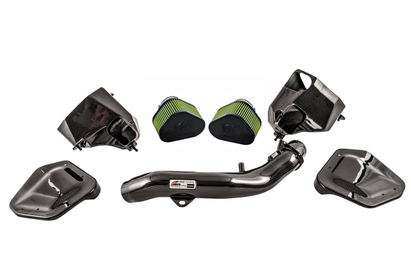 AWE S-FLO Intakes - AWE Tuning BMW F8x M3/M4 S-FLO Carbon Intake