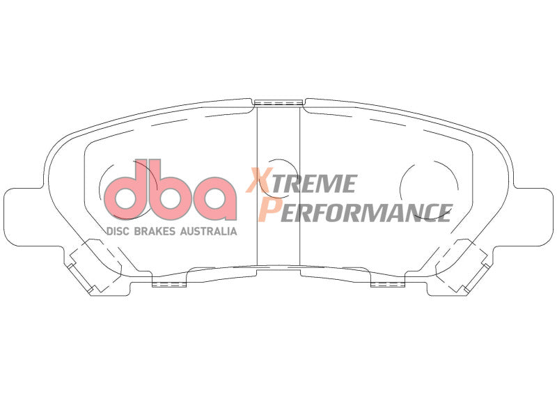 DBA XP Performance Brake Pads - DBA 08-13 Toyota Highlander Rear XP Performance Brake Pads