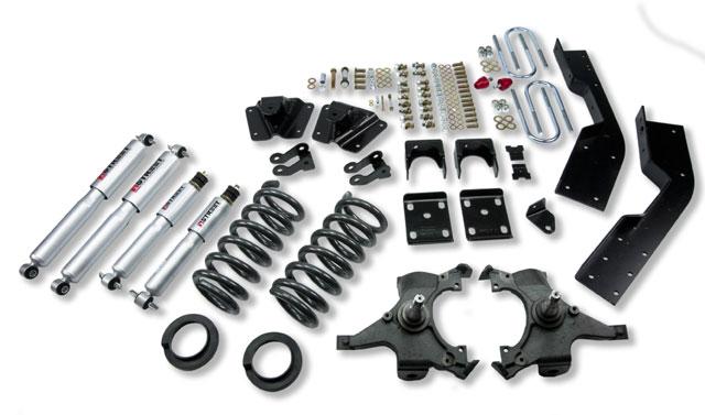BT Lower Kit w SP Shocks - Belltech LOWERING KIT WITH SP SHOCKS