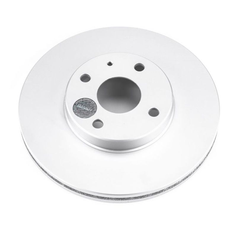 PSB Evolution Coated Rotor - Power Stop 91-03 Ford Escort Front Evolution Geomet Coated Rotor