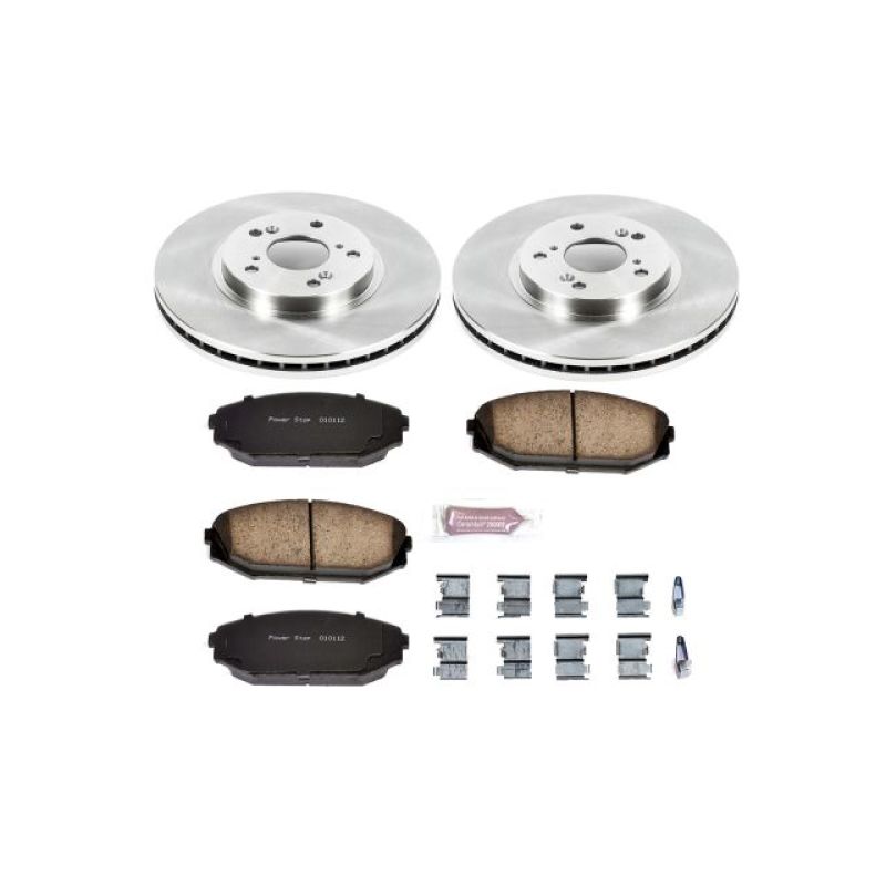 PSB Autospecialty Kit - Power Stop 01-02 Acura MDX Front Autospecialty Brake Kit