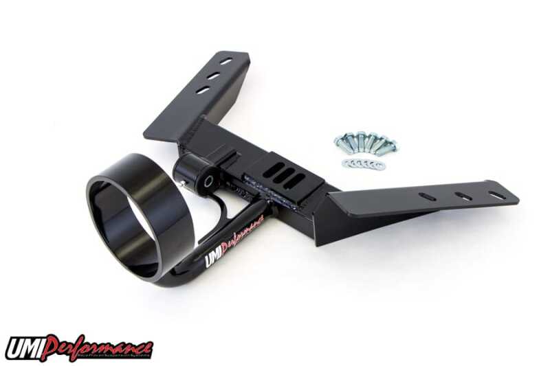 UMI Crossmember Reinforcements - UMI Performance 82-92 GM F-Body TH400 Crossmember Only- Black