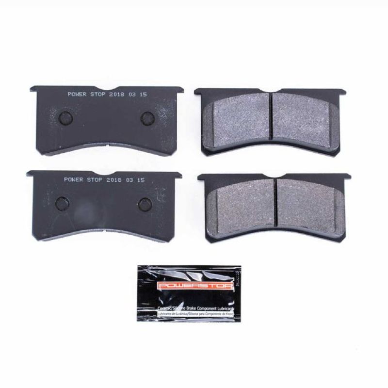 PSB Track Day SPEC Brake Pads - Power Stop Billet Superlite 4 Lug Mount Track Day SPEC Brake Pads