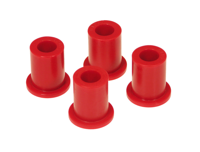 PRO Spring/Shackle Bush- Red - Prothane 89-99 Toyota Truck 4wd Rear Frame Shackle Bushings - Red
