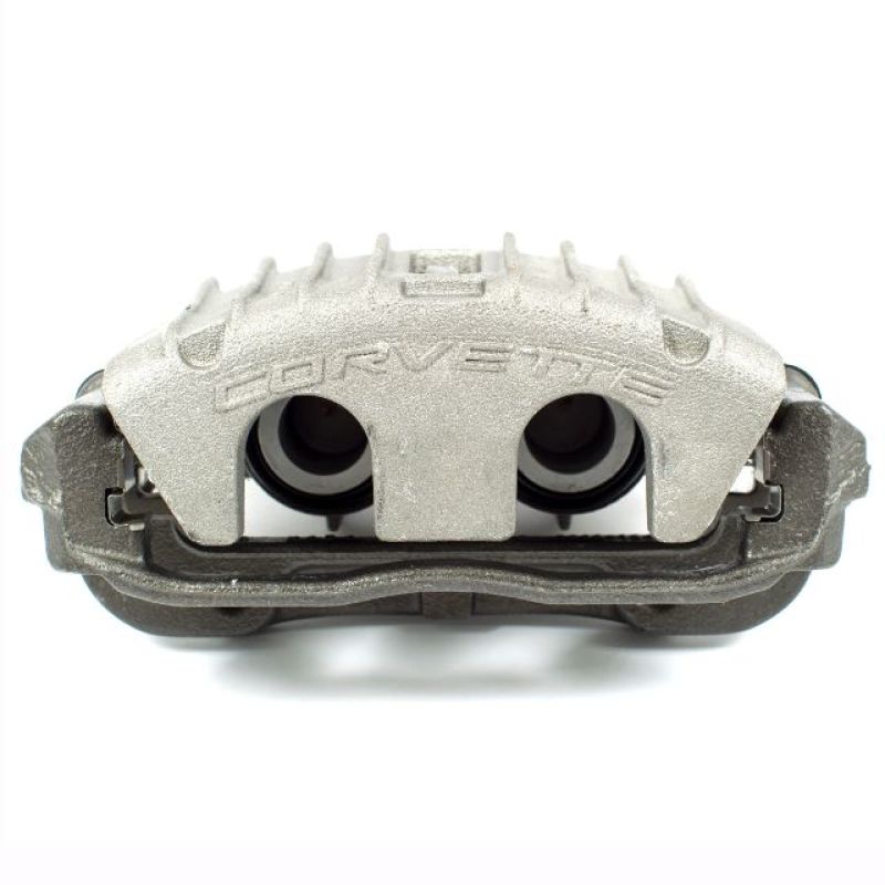PSB Autospecialty Caliper - Power Stop 97-04 Chevrolet Corvette Front Left Autospecialty Caliper w/Bracket