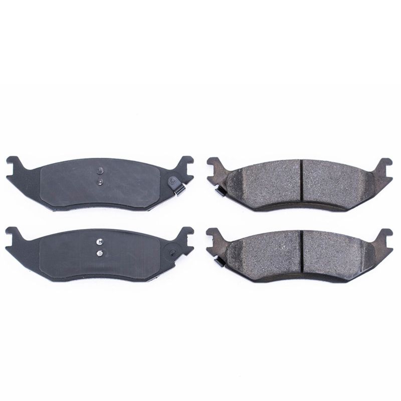 PSB Z16 Evolution Brake Pads - Power Stop 2018 Jeep Wrangler JK Rear Z16 Evolution Ceramic Brake Pads