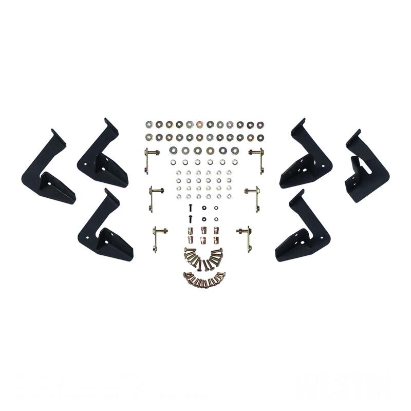 WES Nerf Bars - HDX Drop - Westin 09-14 Ford F-150 Supercrew HDX Stainless Drop Nerf Step Bars - Tex. Blk