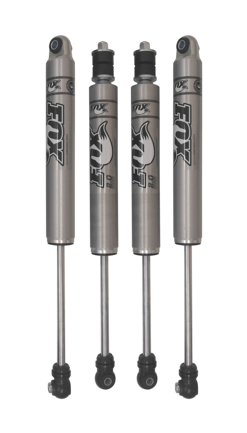 MXT Shock - FOX 2.0 Perf - MaxTrac 07-18 Jeep Wrangler JK 2WD/4WD 3in Front & Rear FOX 2.0 Performance Shock Absorbers