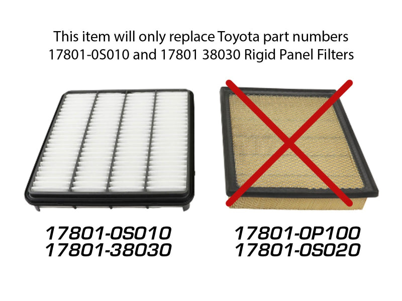 AFE P5R Drop In Air Filter - aFe MagnumFLOW Air Filters OER P5R A/F P5R Toyota Tundra 07-12 V8-4.7/5.7L