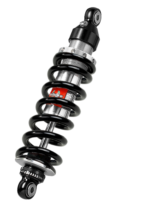 BIT XZE0 Monoshocks - Bitubo XZE0 Monoshocks Adjustable: Spring Preload, Rebound, Black Spring