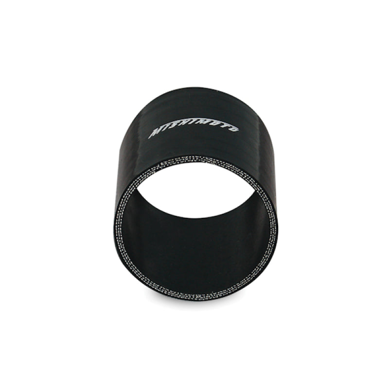 MM Couplers - Straight - Mishimoto 3.0 Inch Black Straight Coupler