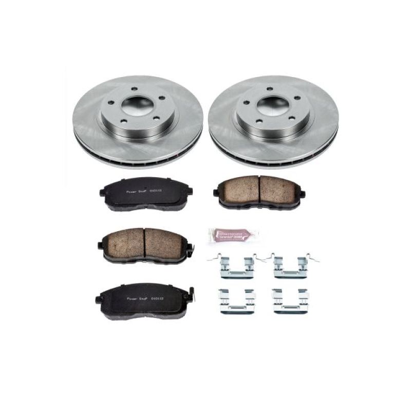 PSB Autospecialty Kit - Power Stop 00-01 Infiniti I30 Front Autospecialty Brake Kit