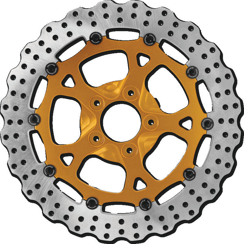 PFM Brake Rotors - Performance Machine 13 X .20 Dominator Ff Rcelne - Polished