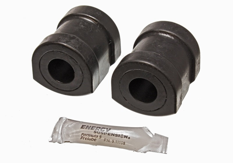 ES Sway Bar Bushings - Black - Energy Suspension 92-99 BMW 318I/325i/328I Black 24mm Front Sway Bar Frame Bushings