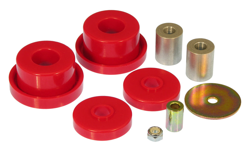 PRO Transmission Mounts - Red - Prothane Dodge LX Front Diff Carrier/Support Bushings - Red