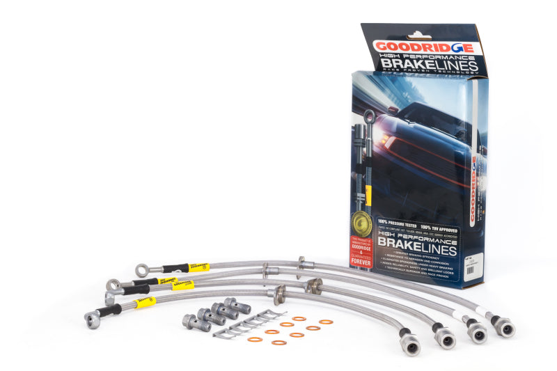 GR G-Stop Brake Line Kits - Goodridge 09-13 Subaru Forester (All Models) SS Brake Line Kit