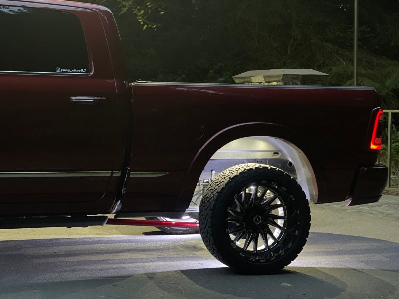 WCF Traction Bar - Wehrli 99-10 Ford / 94-22 RAM Univ RCLB/CCSB/ECSB 60in. Traction Bar Kit - Illusion Purple