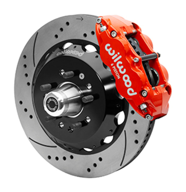 WIL Superlite Brake Kit - Wilwood 55-57 Chevy Front Kit CPP 2in. Drop