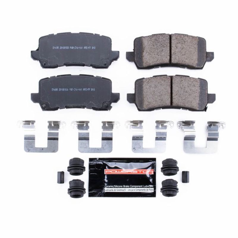 PSB Z23 Evolution Brake Pads - Power Stop 17-19 Acura MDX Rear Z23 Evolution Sport Brake Pads w/Hardware