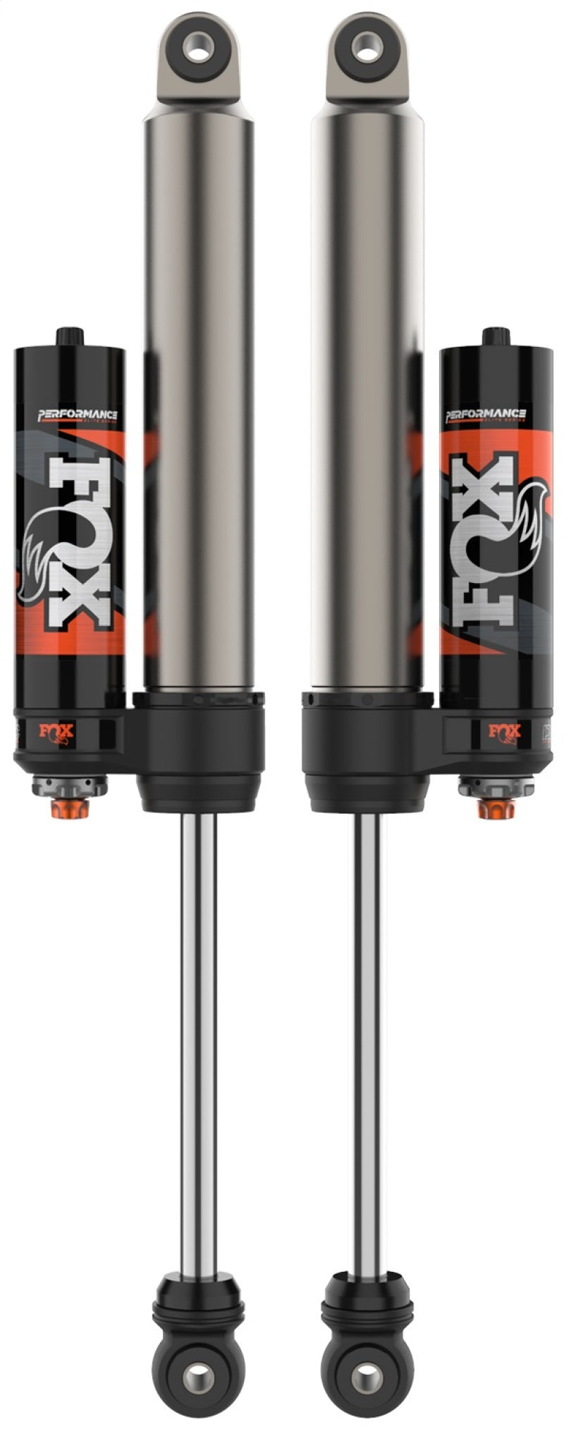 FOX 2.5 Perf Coilover Shock - Fox 14-22 Ram 3500 4WD 2-3.5in Lift Rear Performance Elite Series 2.5 Reservoir Shocks - Adjustable
