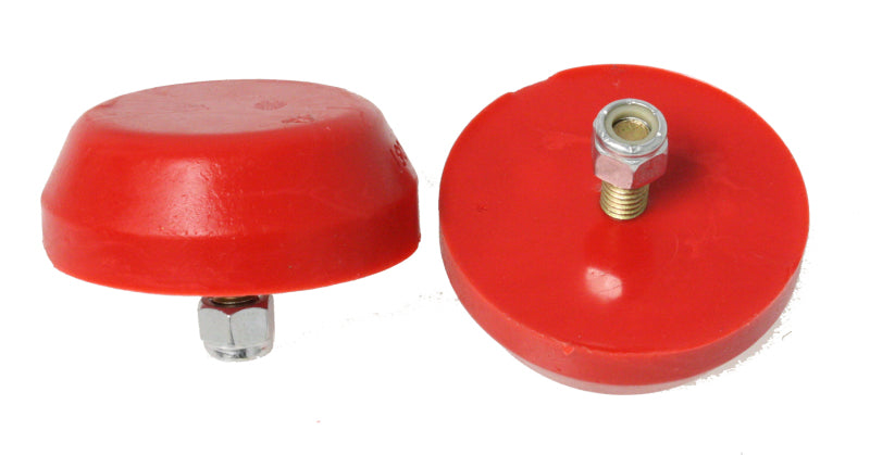 ES Bump Stops - Red - Energy Suspension 1in Tall Flat Head Bump Stop - Red