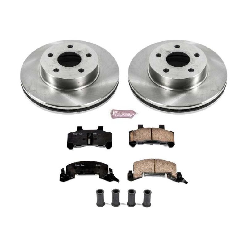 PSB Autospecialty Kit - Power Stop 82-89 Buick Century Front Autospecialty Brake Kit
