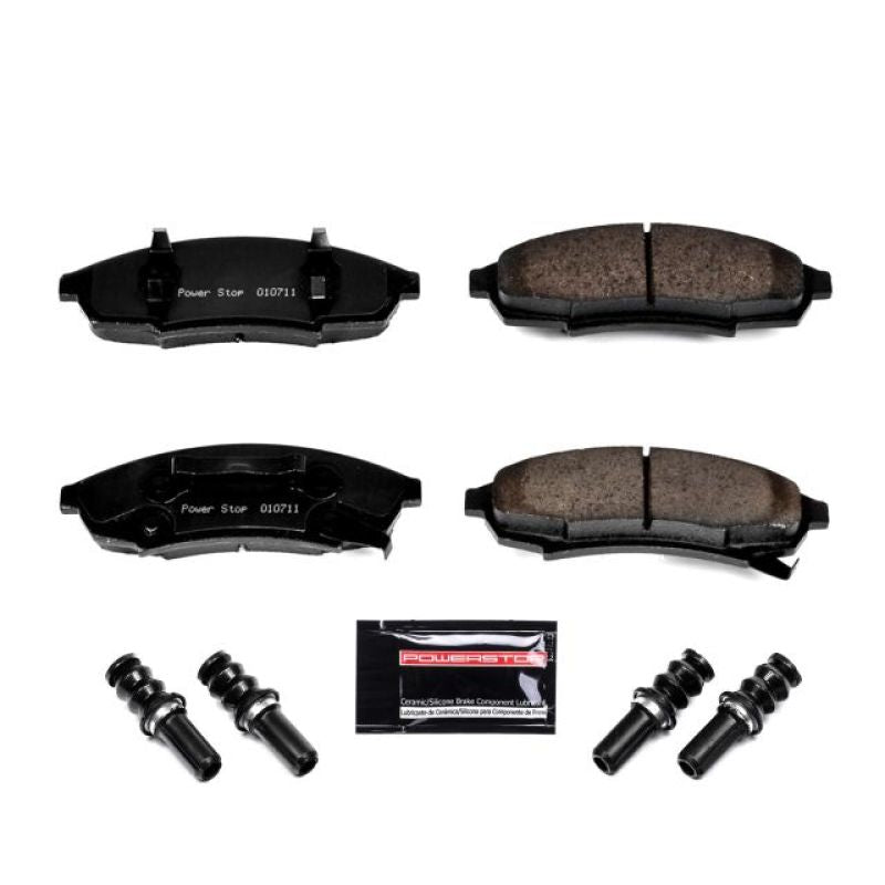 PSB Z23 Evolution Brake Pads - Power Stop 88-96 Buick Regal Front Z23 Evolution Sport Brake Pads w/Hardware