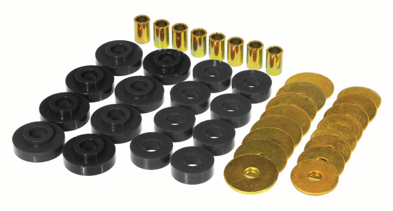 PRO Body/Subframe Bush - Blk - Prothane 63-69 Chevy Corvette Body Mount - Black