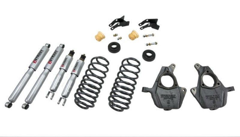 BT Lower Kit w SP Shocks - Belltech LOWERING KIT WITH SP SHOCKS