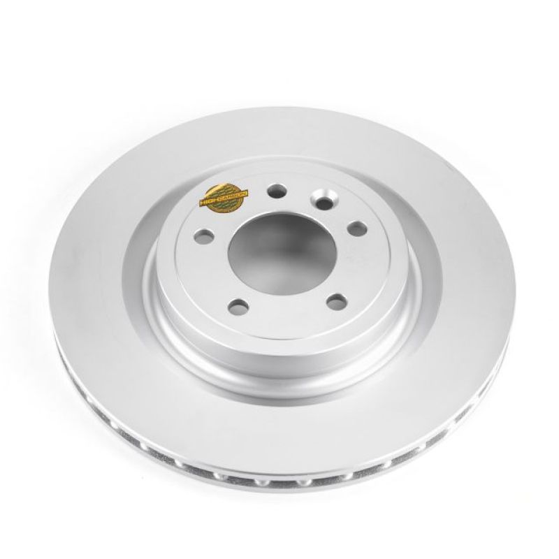 PSB Evolution Coated Rotor - Power Stop 2017 Land Rover Discovery Rear Evolution High Carbon Geomet Coated Rotor