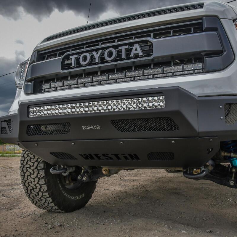WES Pro-Mod Bumpers - Westin 14-21 Toyota Tundra Pro-Mod Front Bumper - Tex. Blk