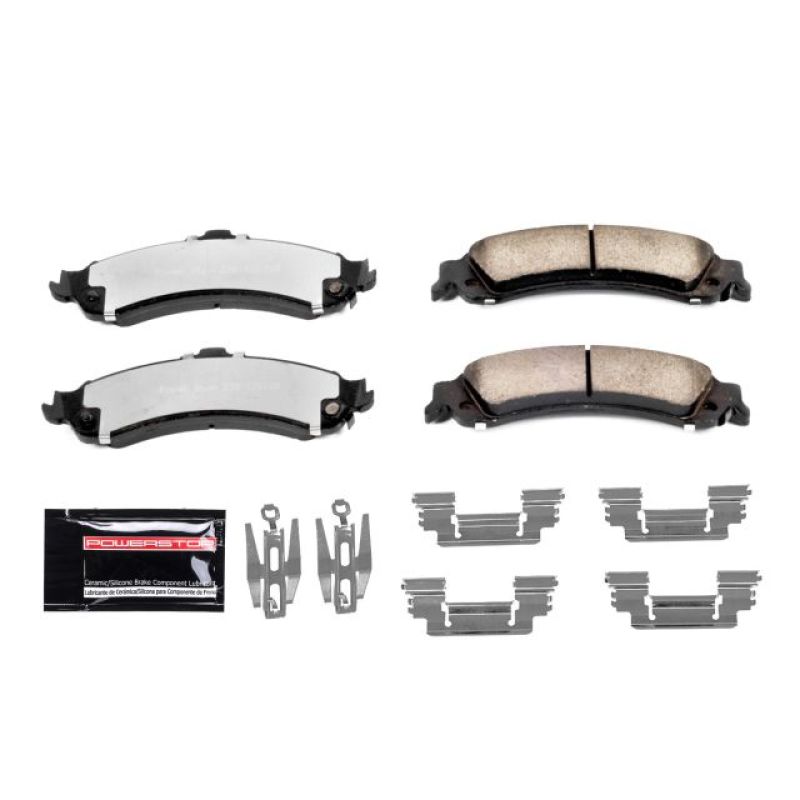 PSB Z36 Truck & Tow Brake Pads - Power Stop 02-06 Cadillac Escalade Rear Z36 Truck & Tow Brake Pads w/Hardware