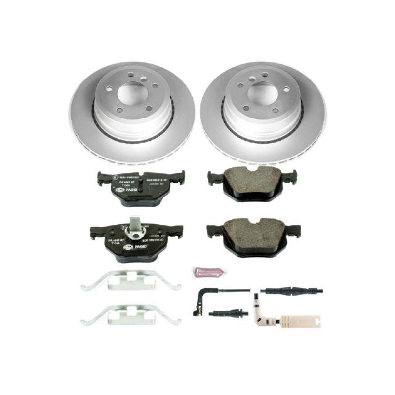 PSB Euro-Stop Kit - Power Stop 06-07 BMW 525xi Rear Euro-Stop Brake Kit