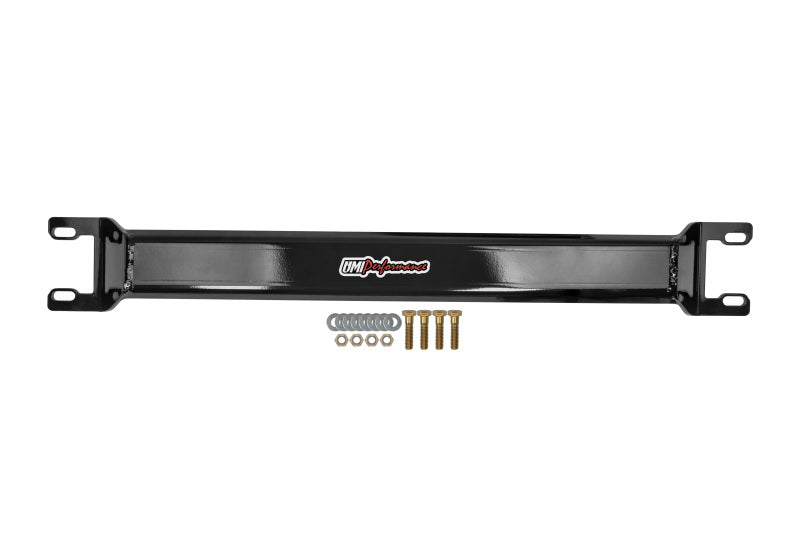 UMI Strut Tower Braces - UMI Performance 64-72 GM A-Body Rear Shock Tower Brace - Black