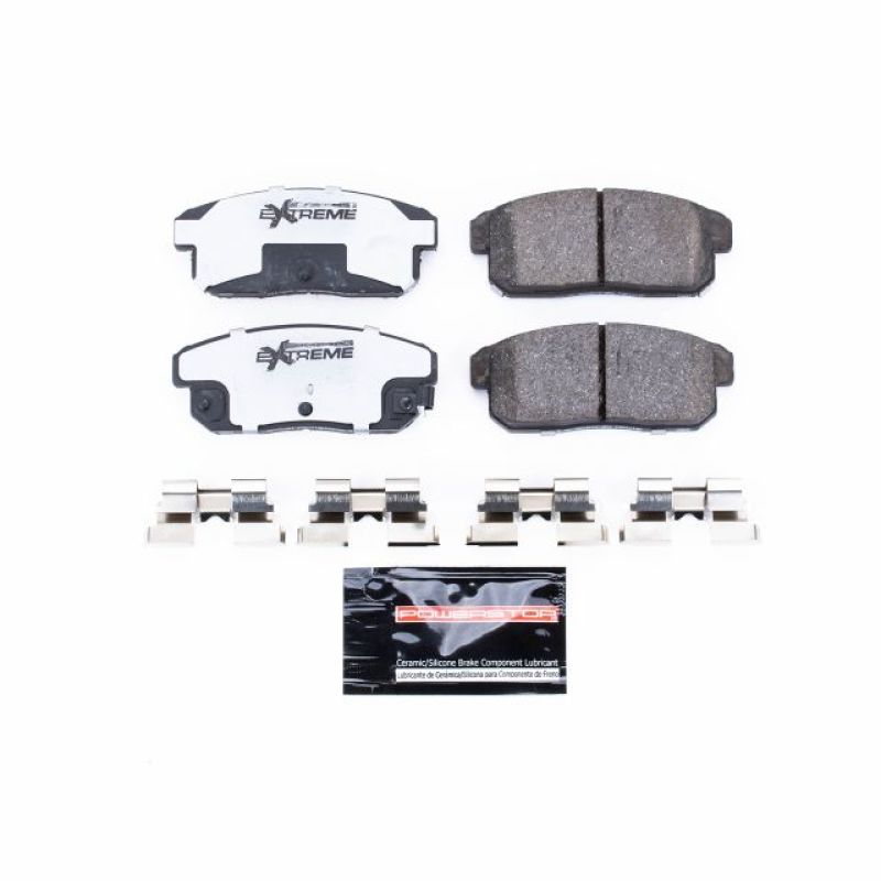 PSB Z26 Extreme Brake Pads - Power Stop 01-02 Infiniti G20 Rear Z26 Extreme Street Brake Pads w/Hardware