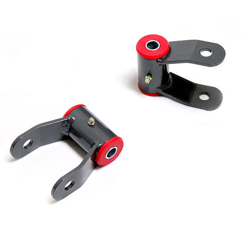 MXT Lift Shackles - MaxTrac 88-18 GM C/K1500 2WD/4WD 1.5in Rear Lift Shackles