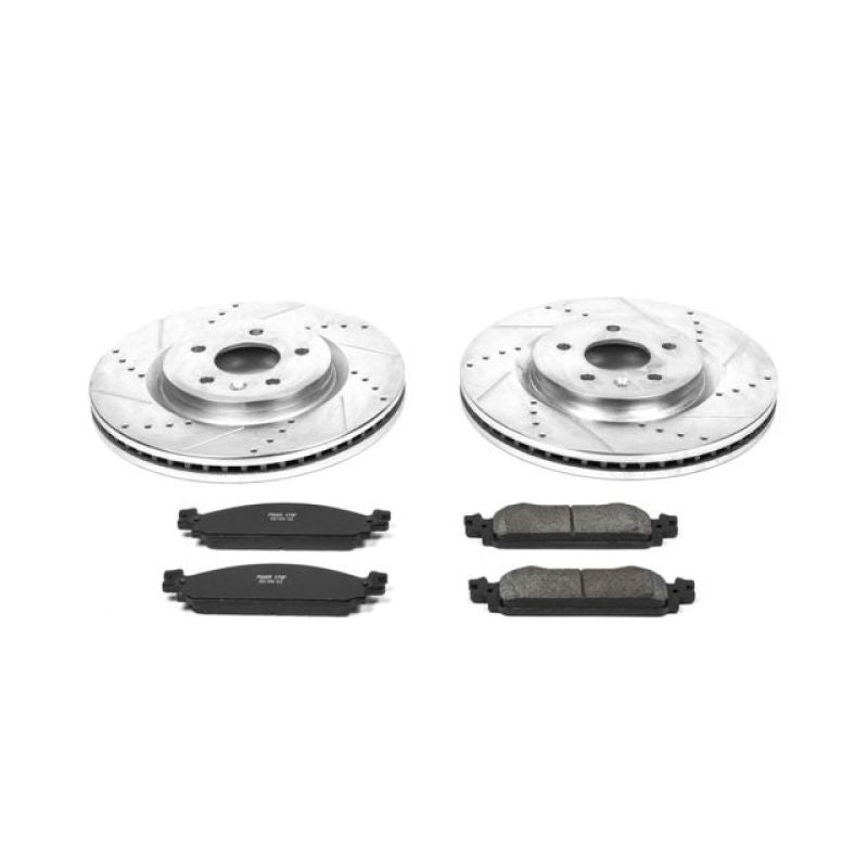 PSB Z23 Evolution Kit - Power Stop 09-11 Ford Flex Front Z23 Evolution Sport Brake Kit