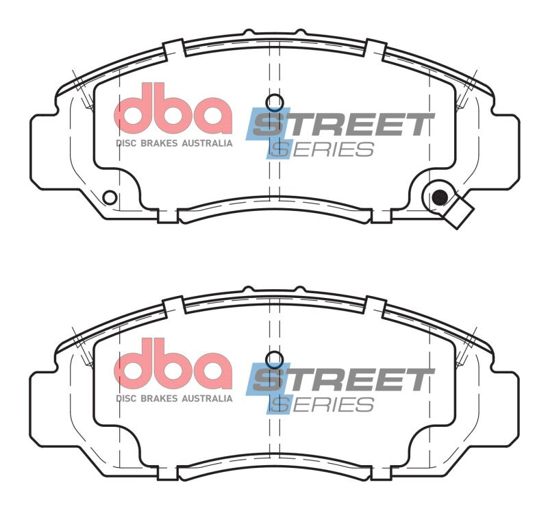 DBA Street Series Brake Pads - DBA 06-11 Acura CSX Front Street Series Brake Pads