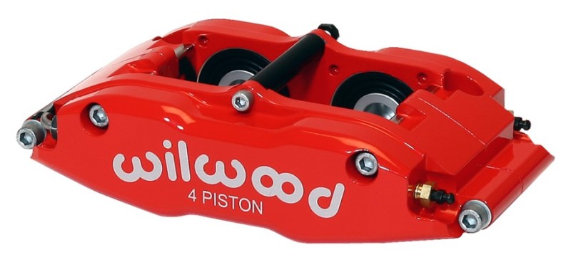 WIL Superlite Caliper - Wilwood Caliper-BNSL4R-Red 1.75in Pistons 1.25in Disc