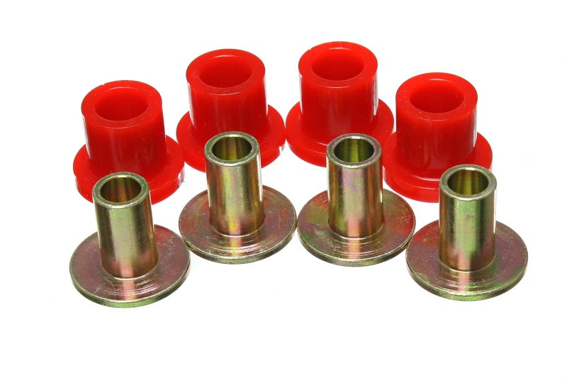 ES Steering Rack Bush - Red - Energy Suspension 05-13 Toyota Tacoma 2wd/4wd Black Rack & Pinion Bushings