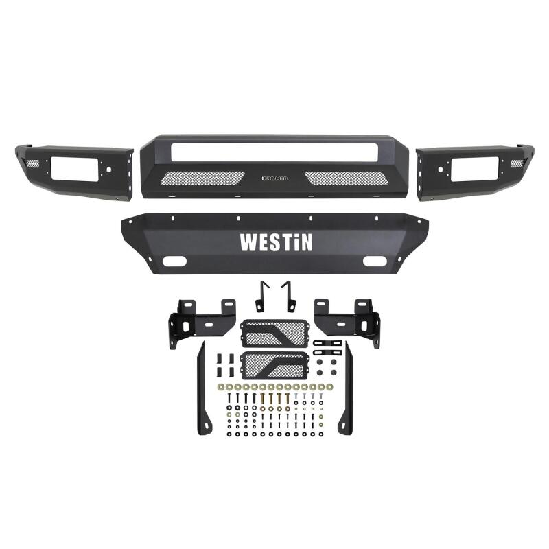 WES Pro-Mod Bumpers - Westin 19-21 Chevrolet Silverado 1500 Pro-Mod Front Bumper - Tex. Blk