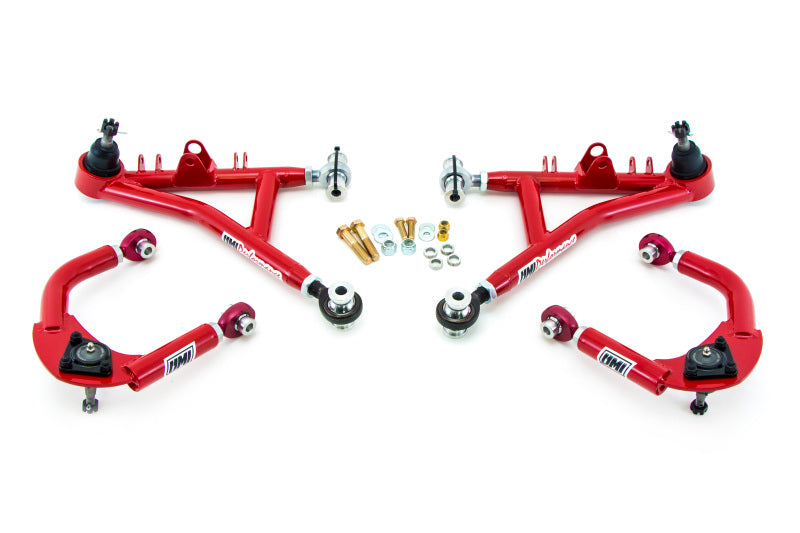 UMI Control Arm Kits - UMI Performance 93-02 GM F-Body Front A-arm Kit Adjustable CrMo Drag Race